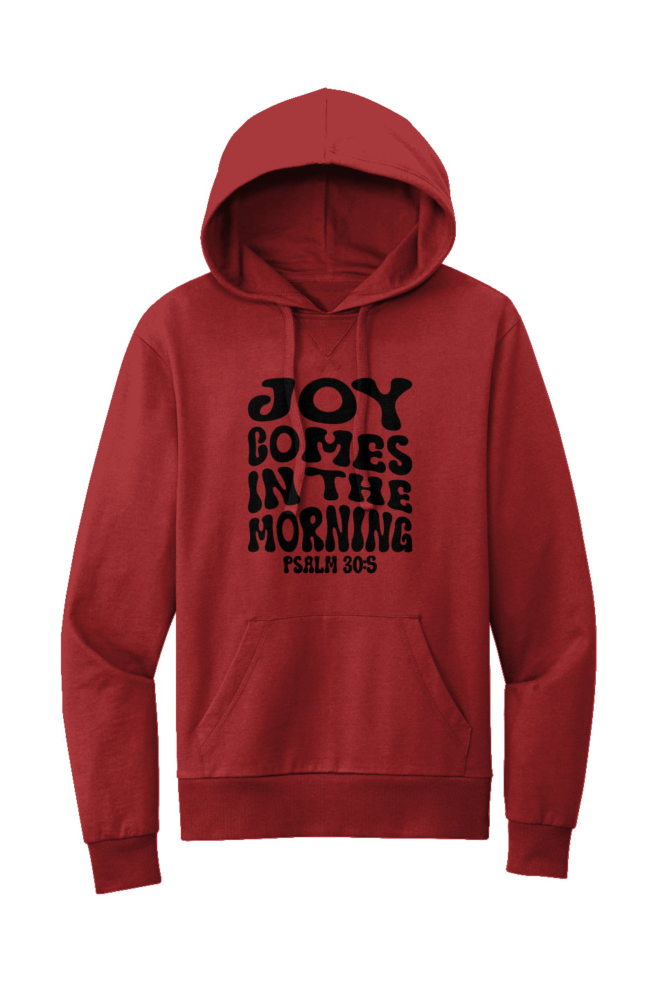 Joy Comes In The Morning Organic Pullover Hoodie