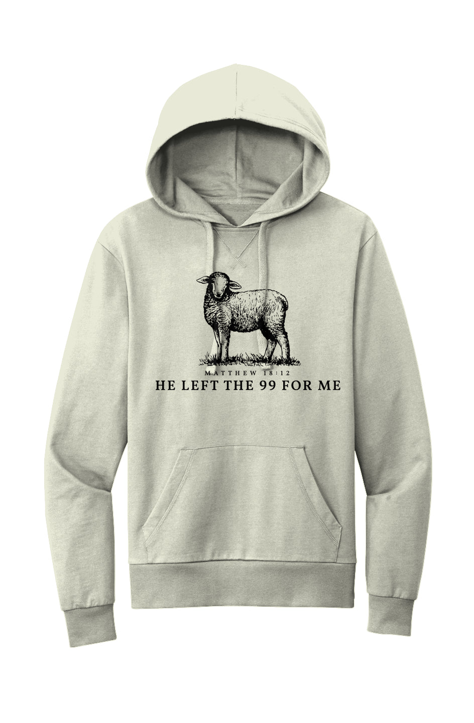 He Left The 99 For Me Organic Pullover Hoodie