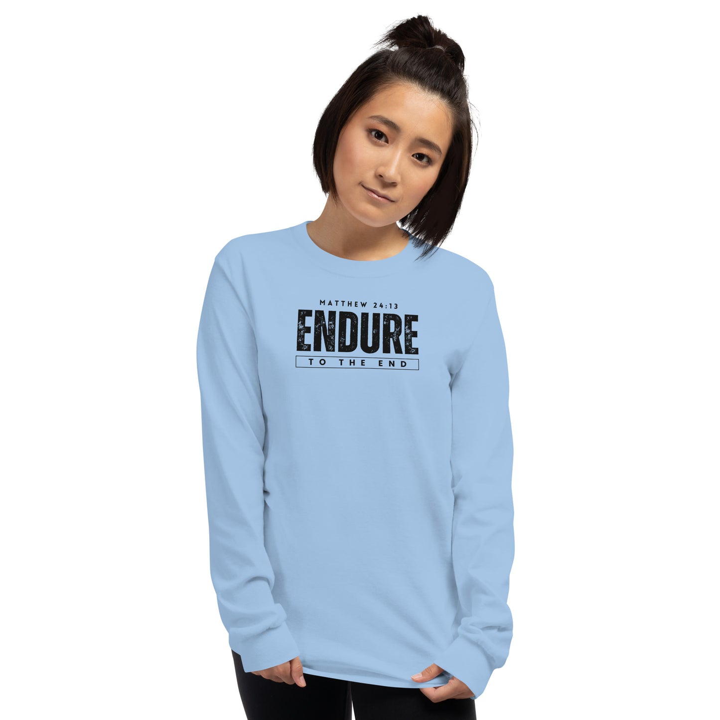 Endure to the end Long Sleeve tee