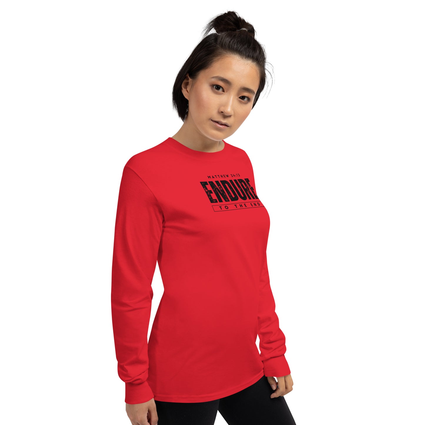 Endure to the end Long Sleeve tee