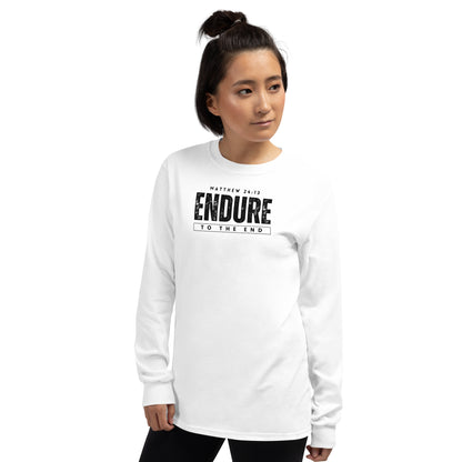 Endure to the end Long Sleeve tee