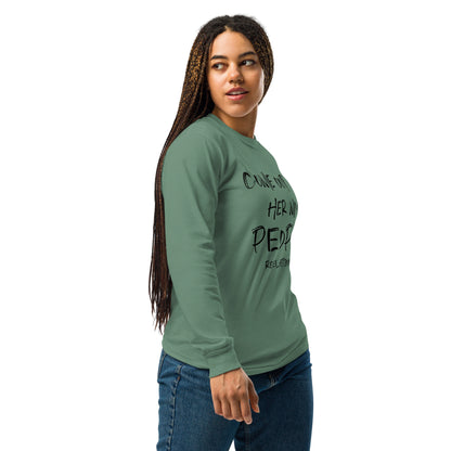 Come Out Of Her My People heavyweight long-sleeve shirt