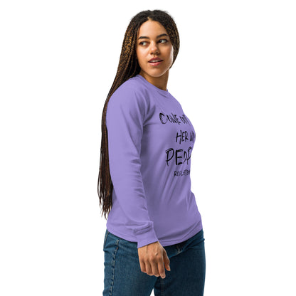 Come Out Of Her My People heavyweight long-sleeve shirt