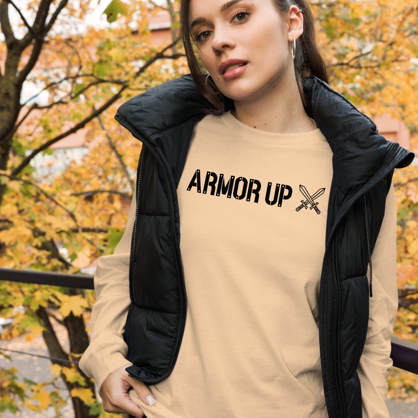 Armor Up Long Sleeve Tee