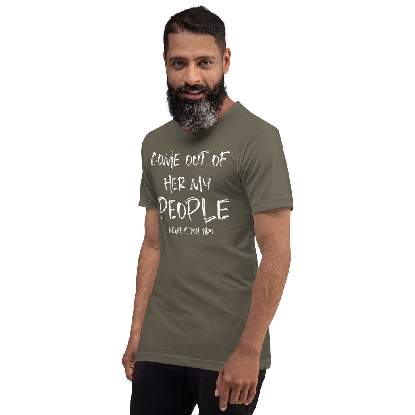 Come Out Of Her My People t-shirt