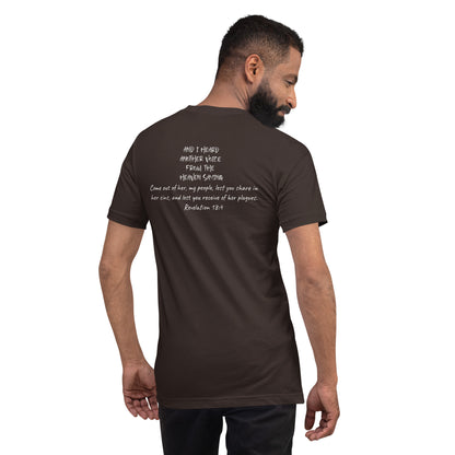 Come Out Of Her My People t-shirt