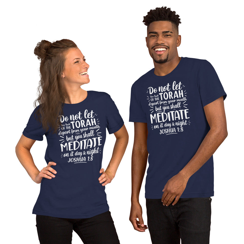 Joshua 1:8 t-shirt