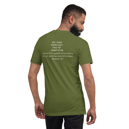 Come Out Of Her My People t-shirt