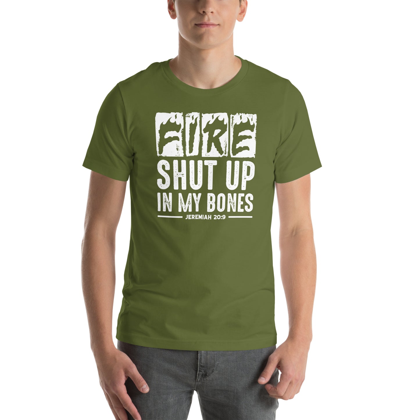 Fire Shutup In My Bones t-shirt