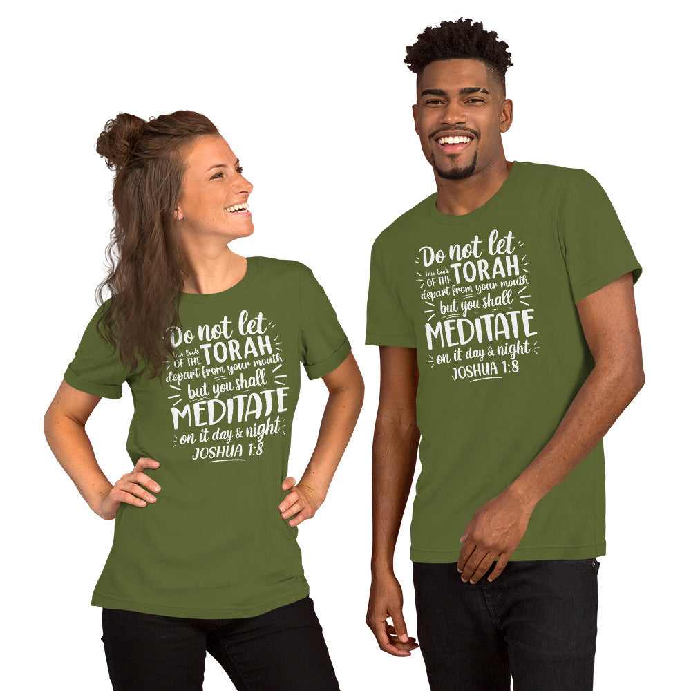 Joshua 1:8 t-shirt