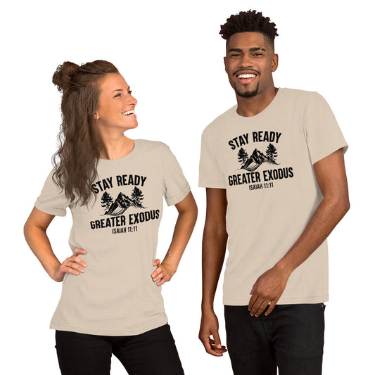 Stay Ready Graphic  t-shirt