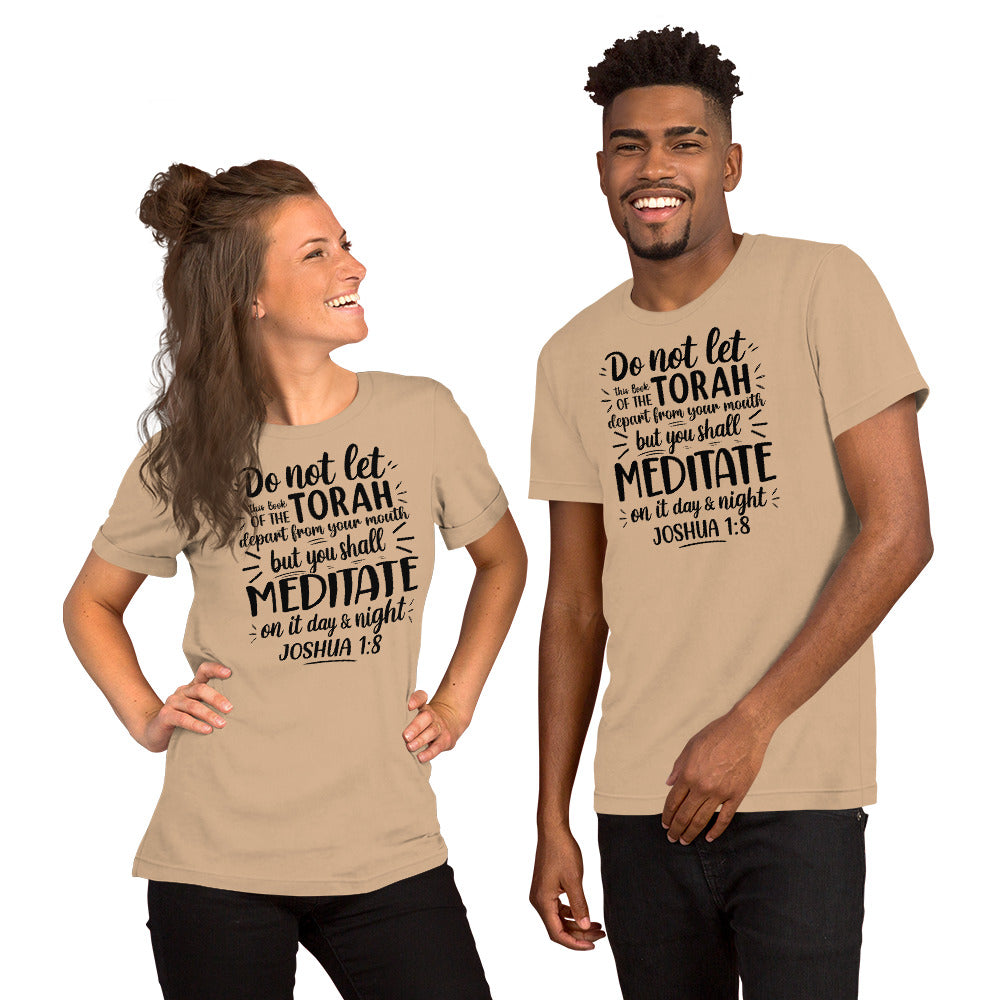 Joshua 1:8 t-shirt