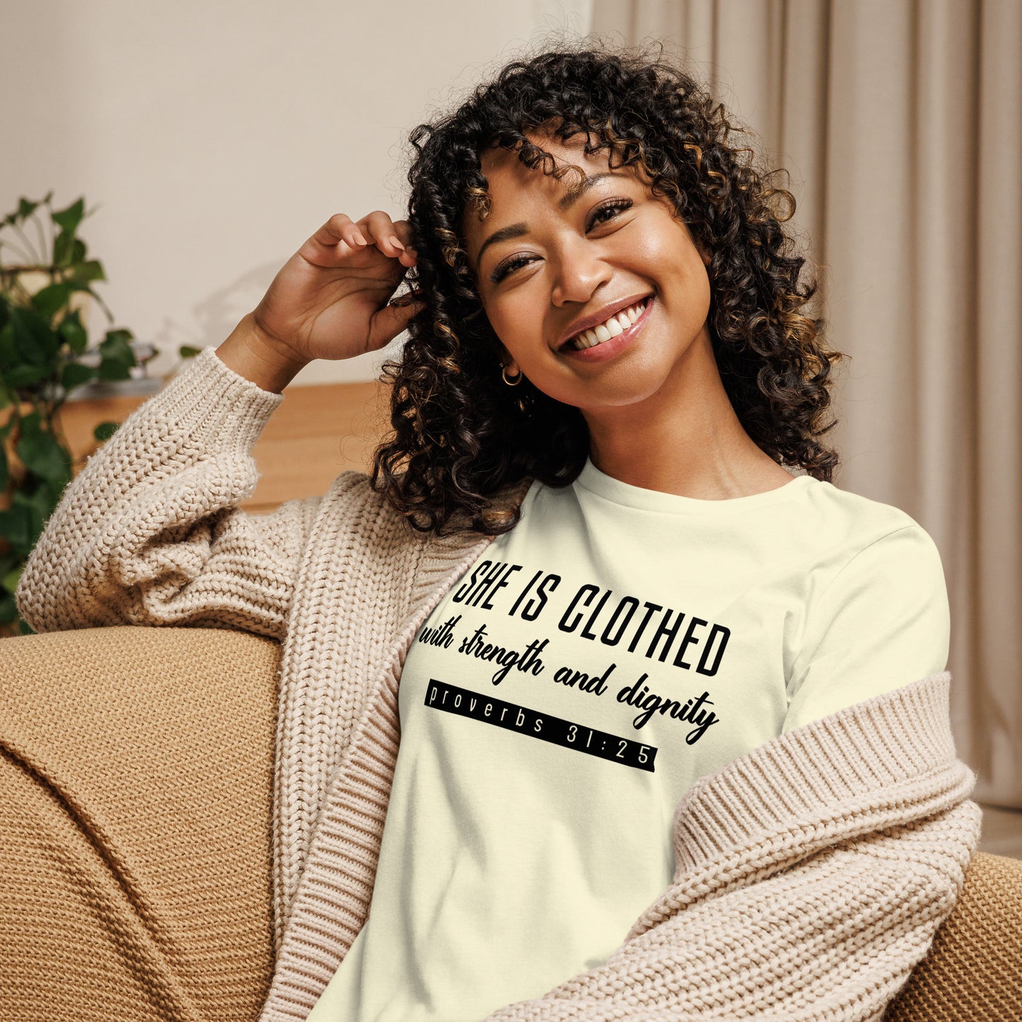Clothed In Strength Relaxed T-Shirt