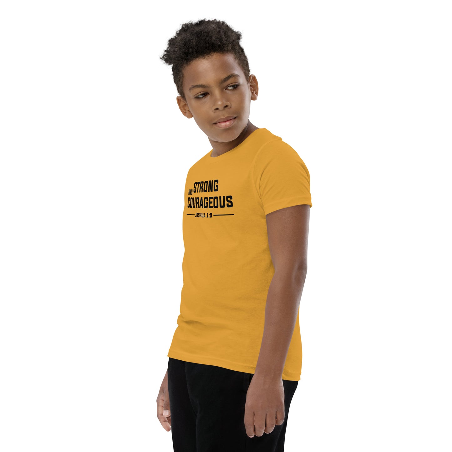 Strong and Courageous Youth T-Shirt